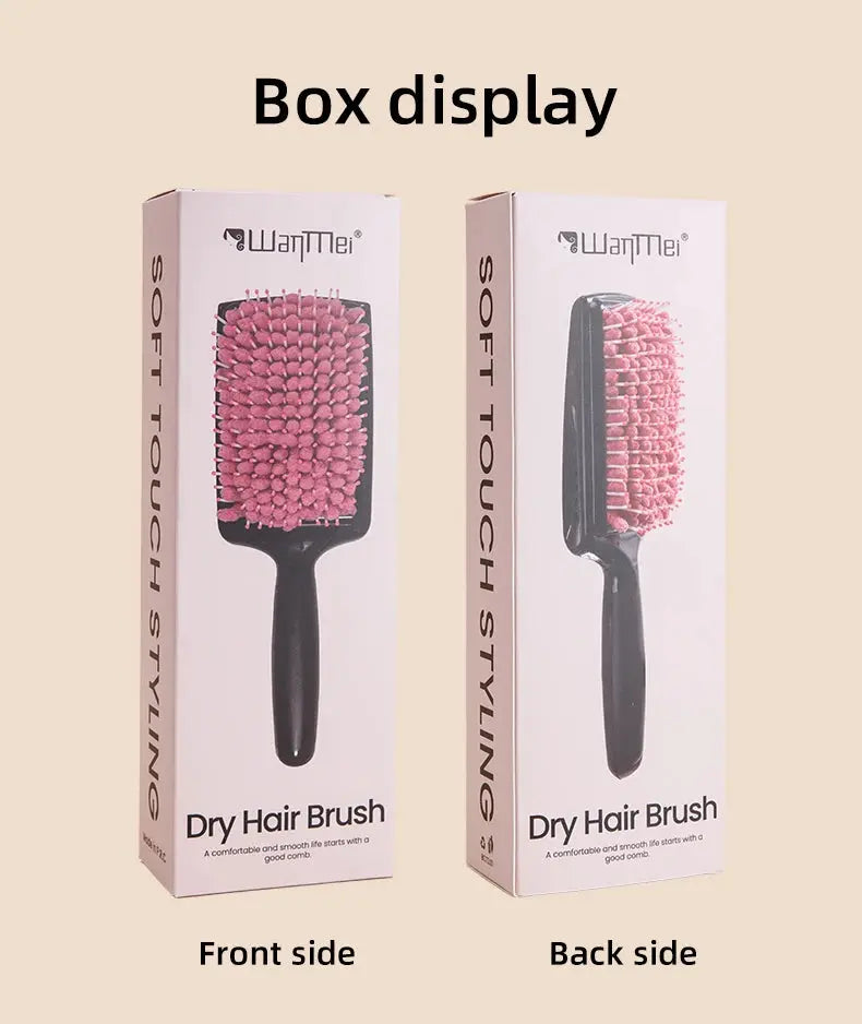 Women's Hair Dryer Comb Microfiber Bristles Quick Absorbent Drying Brush Hair Care Protection luxecrown.co.uk