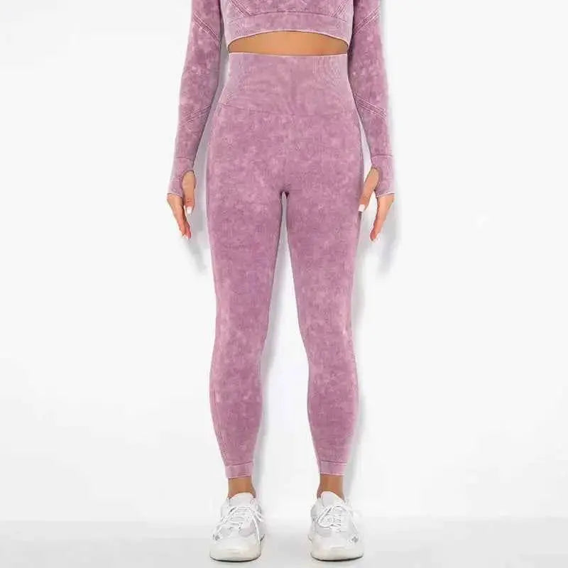 Women's High Waisted Tight Fitting High Stretch Sports Pants, Gym Yoga Pants, Running Exercise Fast Drying Women's Yoga Leggings