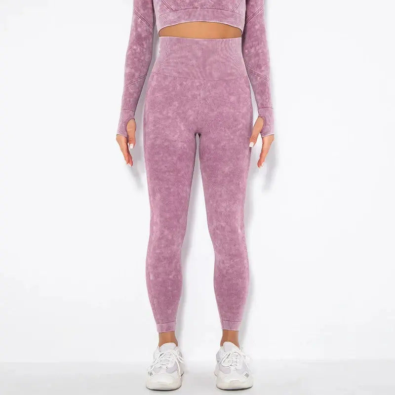 Women's High Waisted Tight Fitting High Stretch Sports Pants, Gym Yoga Pants, Running Exercise Fast Drying Women's Yoga Leggings luxecrown.co.uk