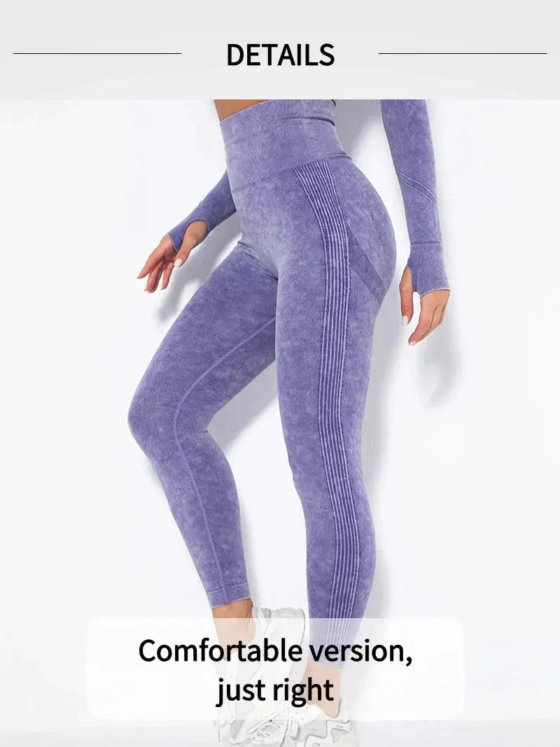 Women's High Waisted Tight Fitting High Stretch Sports Pants, Gym Yoga Pants, Running Exercise Fast Drying Women's Yoga Leggings luxecrown.co.uk