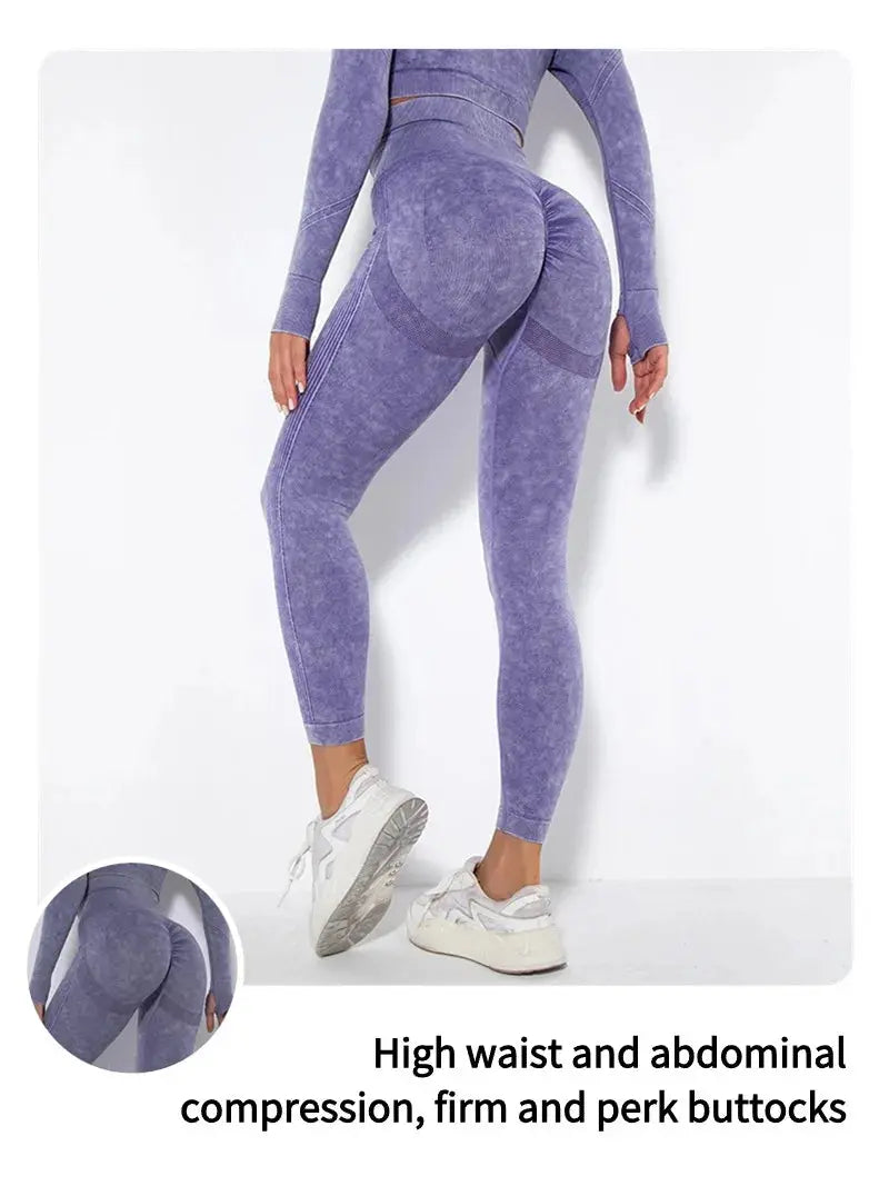 Women's High Waisted Tight Fitting High Stretch Sports Pants, Gym Yoga Pants, Running Exercise Fast Drying Women's Yoga Leggings luxecrown.co.uk