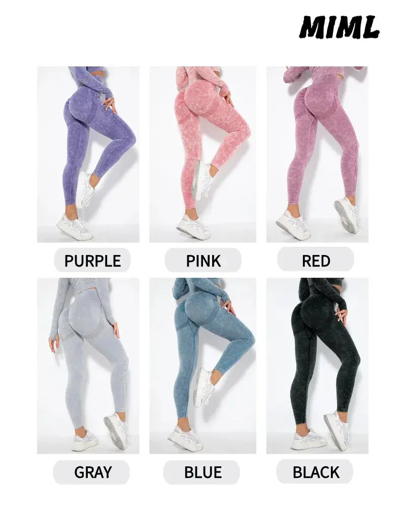 Women's High Waisted Tight Fitting High Stretch Sports Pants, Gym Yoga Pants, Running Exercise Fast Drying Women's Yoga Leggings luxecrown.co.uk