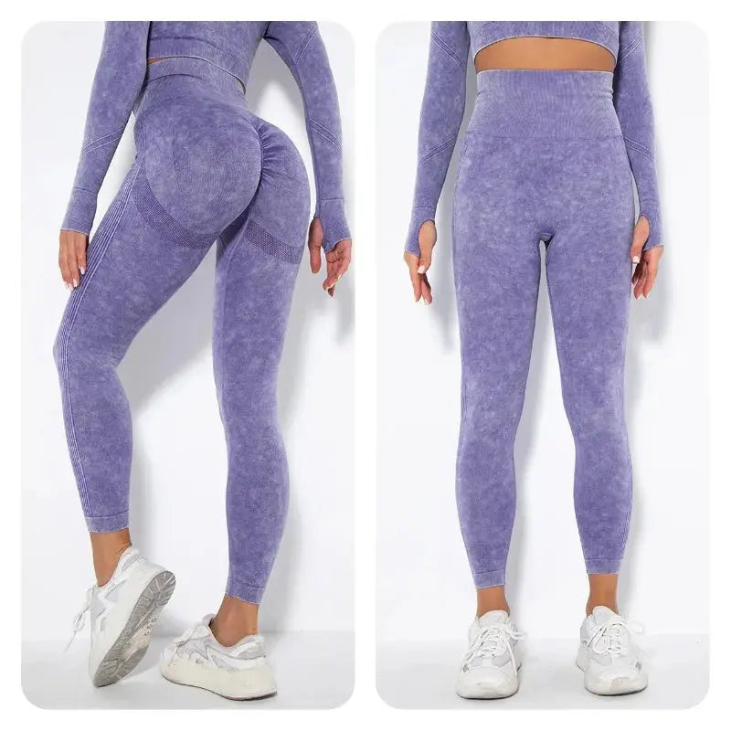 Women's High Waisted Tight Fitting High Stretch Sports Pants, Gym Yoga Pants, Running Exercise Fast Drying Women's Yoga Leggings luxecrown.co.uk