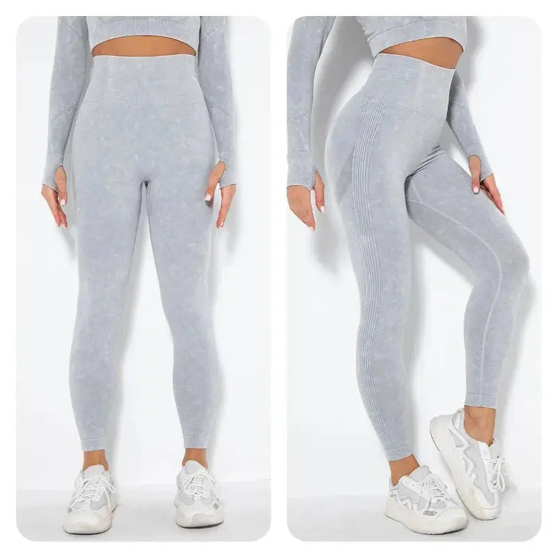 Women's High Waisted Tight Fitting High Stretch Sports Pants, Gym Yoga Pants, Running Exercise Fast Drying Women's Yoga Leggings luxecrown.co.uk