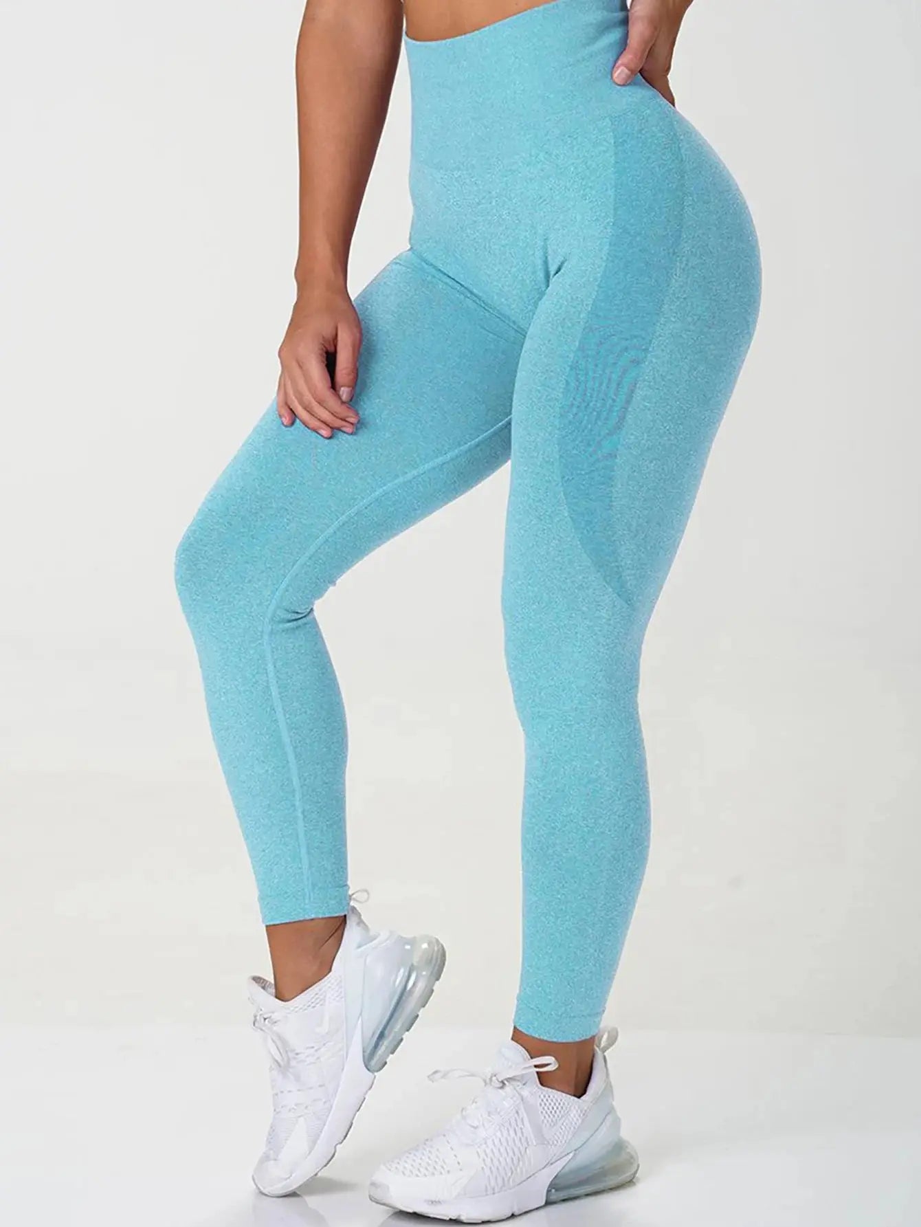 Women's Seamless Yoga Sets - Sexy High Waist Butt Lifting Leggings & Sports Bras Tops Fitness Workout Gym Wear luxecrown.co.uk