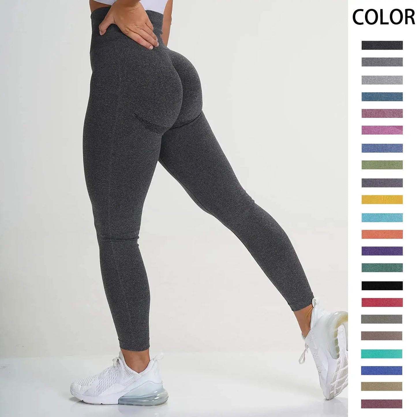 Women's Seamless Yoga Sets - Sexy High Waist Butt Lifting Leggings & Sports Bras Tops Fitness Workout Gym Wear luxecrown.co.uk