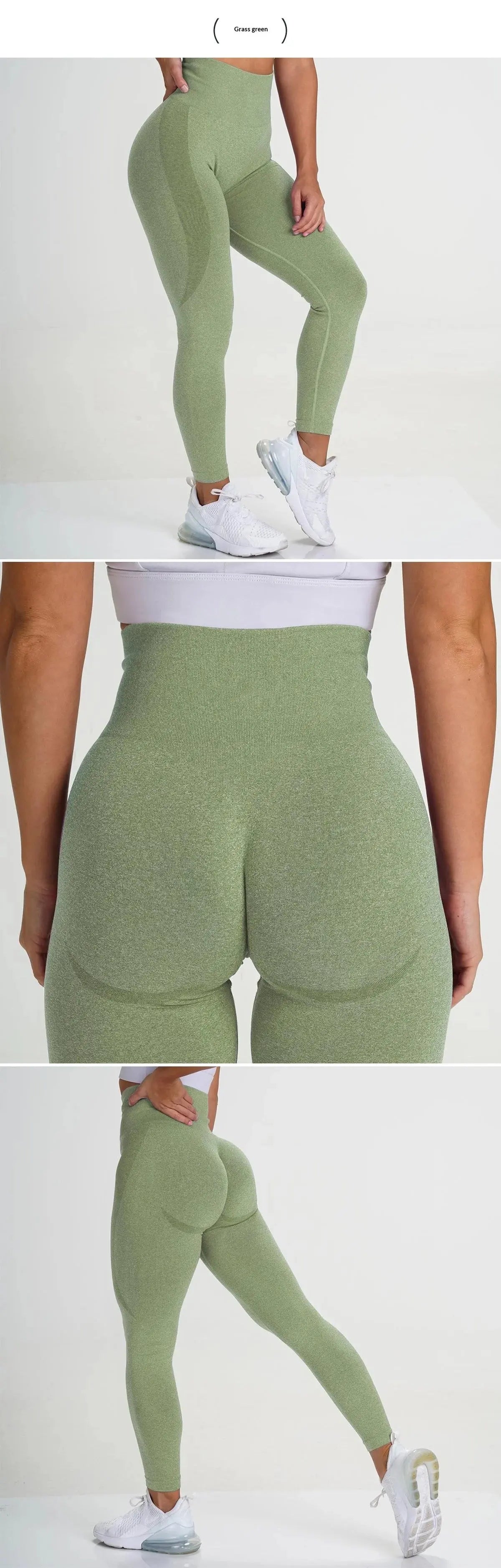 Women's Seamless Yoga Sets - Sexy High Waist Butt Lifting Leggings & Sports Bras Tops Fitness Workout Gym Wear luxecrown.co.uk