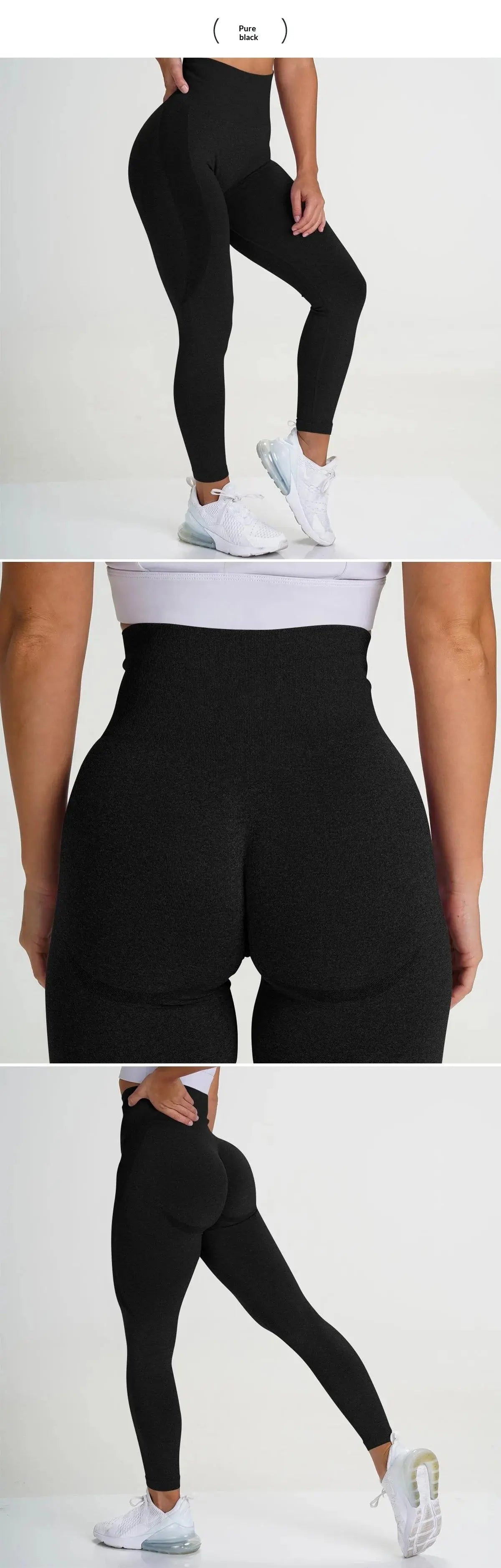 Women's Seamless Yoga Sets - Sexy High Waist Butt Lifting Leggings & Sports Bras Tops Fitness Workout Gym Wear luxecrown.co.uk