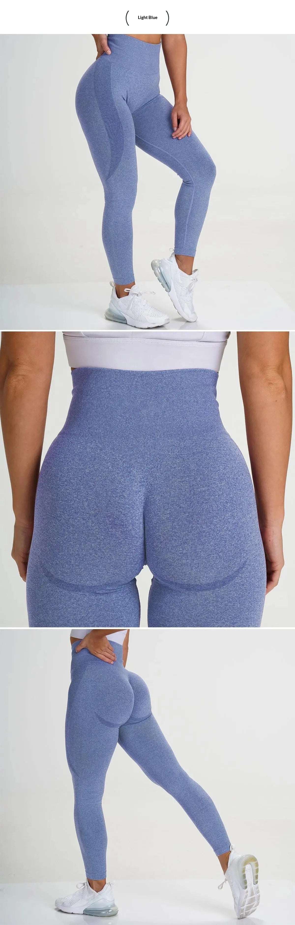 Women's Seamless Yoga Sets - Sexy High Waist Butt Lifting Leggings & Sports Bras Tops Fitness Workout Gym Wear luxecrown.co.uk