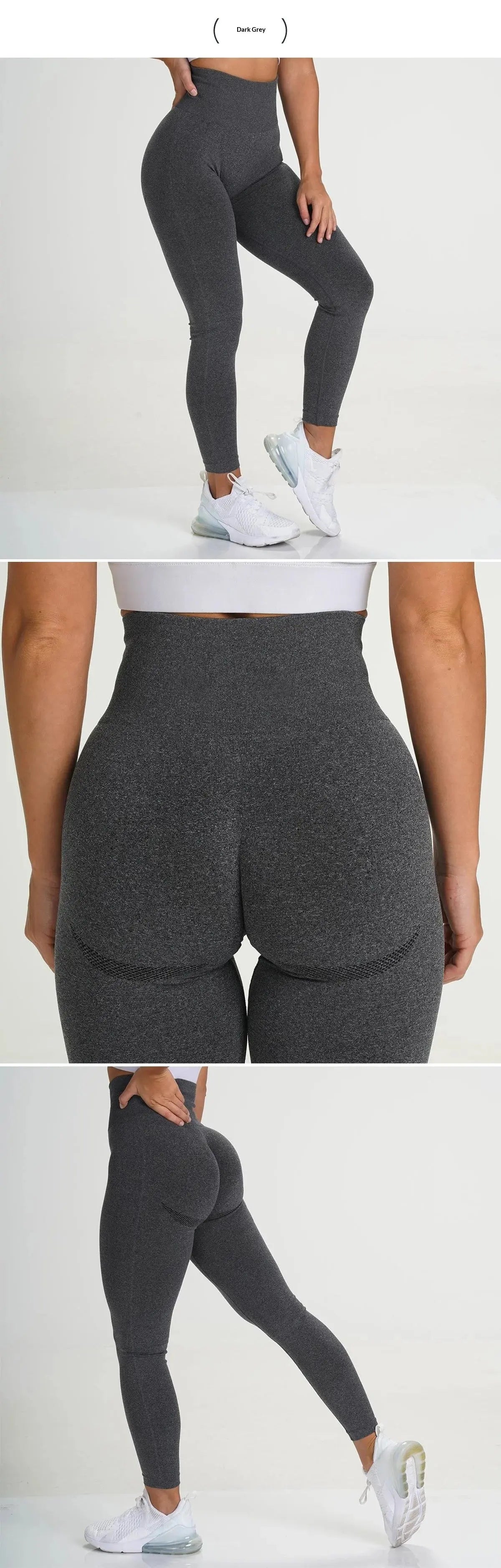 Women's Seamless Yoga Sets - Sexy High Waist Butt Lifting Leggings & Sports Bras Tops Fitness Workout Gym Wear luxecrown.co.uk