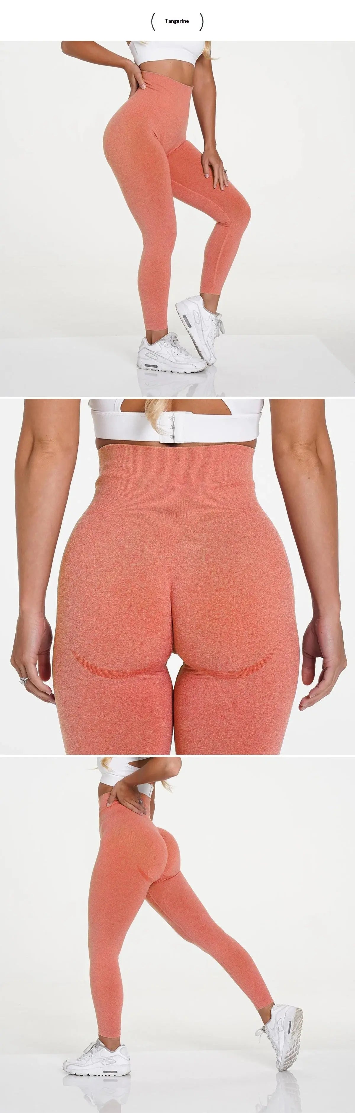 Women's Seamless Yoga Sets - Sexy High Waist Butt Lifting Leggings & Sports Bras Tops Fitness Workout Gym Wear luxecrown.co.uk