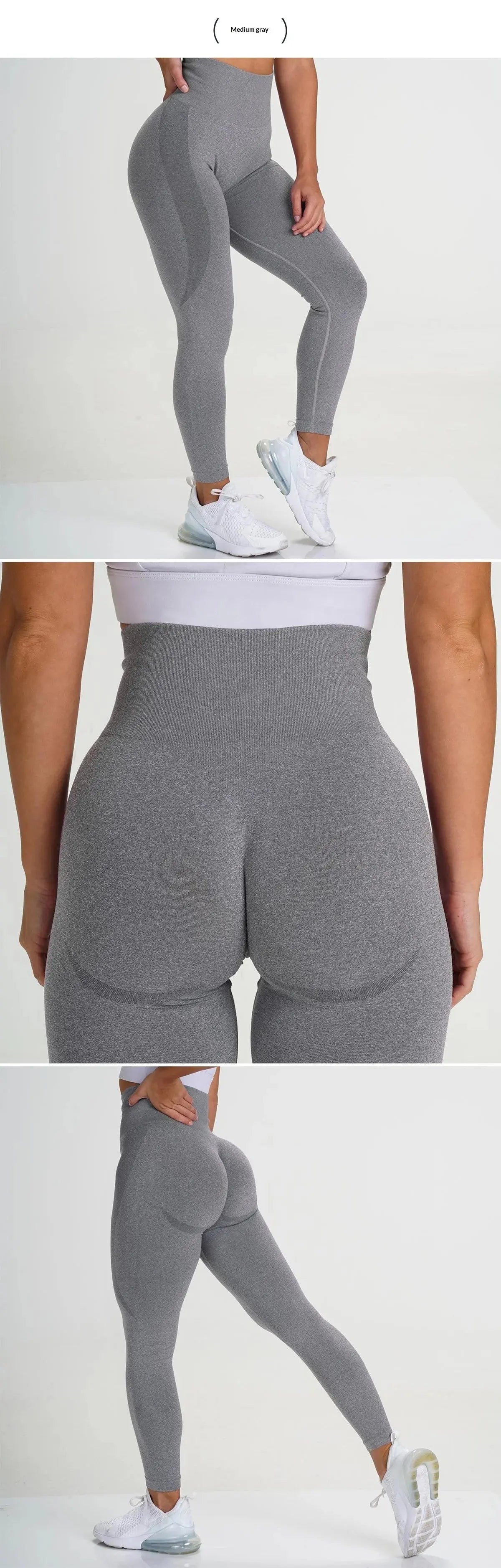 Women's Seamless Yoga Sets - Sexy High Waist Butt Lifting Leggings & Sports Bras Tops Fitness Workout Gym Wear luxecrown.co.uk