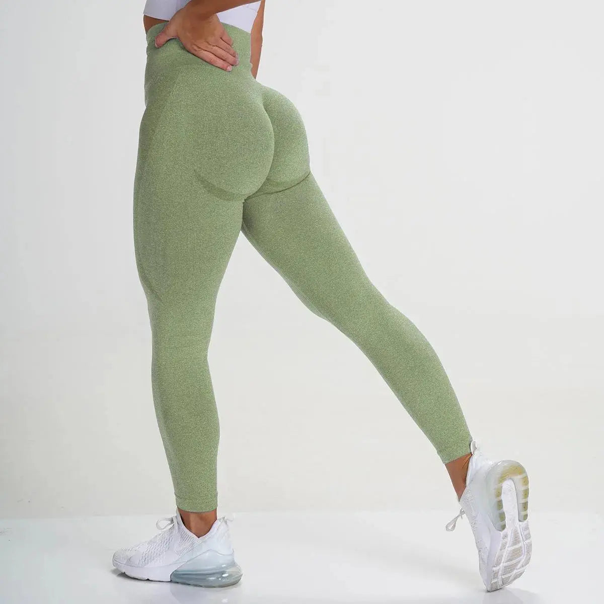 Women's Seamless Yoga Sets - Sexy High Waist Butt Lifting Leggings & Sports Bras Tops Fitness Workout Gym Wear luxecrown.co.uk