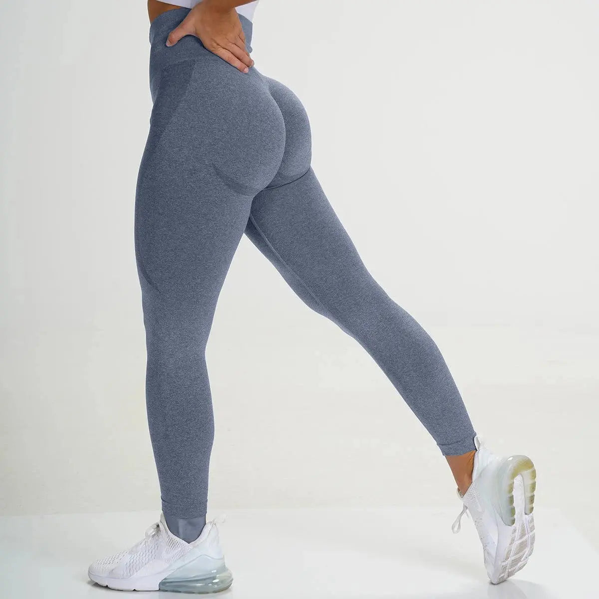 Women's Seamless Yoga Sets - Sexy High Waist Butt Lifting Leggings & Sports Bras Tops Fitness Workout Gym Wear luxecrown.co.uk