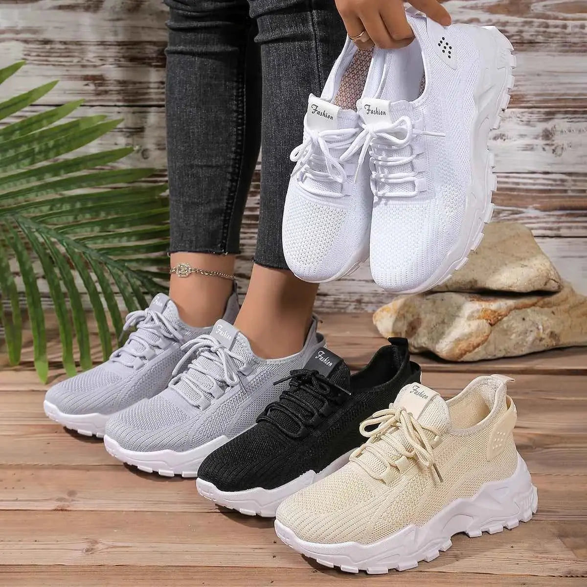 Women's sports shoes 2025: Breathable single mesh Dad shoes, Women's casual and Versatile sports shoes with free shipping