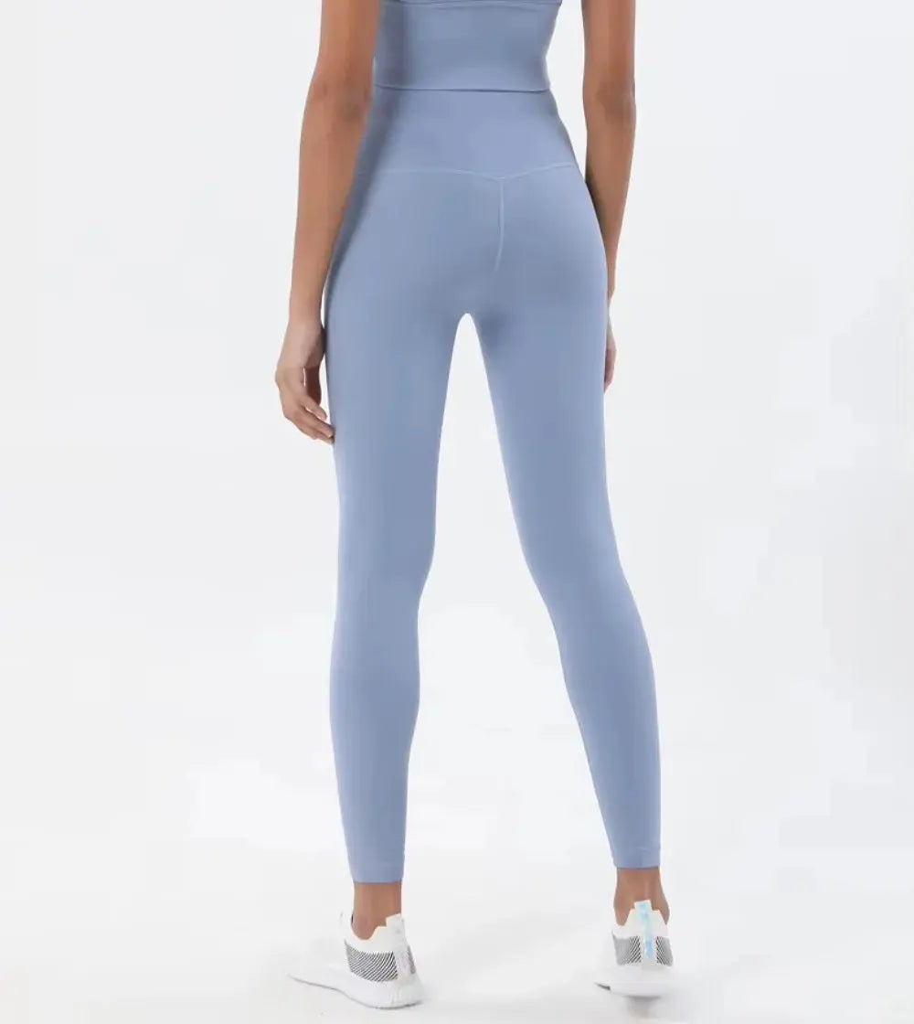 Yoga Leggings for Fitness Legging Sport Femme Back Pocket Pants Female Buttery Soft High Waist Leggins Push Up Gym Tights Women luxecrown.co.uk