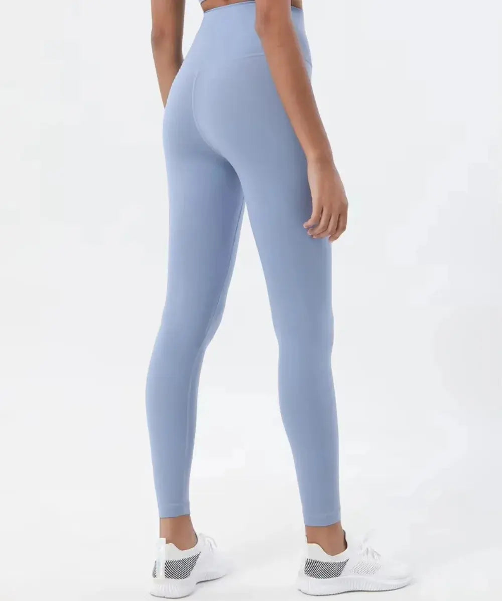 Yoga Leggings for Fitness Legging Sport Femme Back Pocket Pants Female Buttery Soft High Waist Leggins Push Up Gym Tights Women luxecrown.co.uk