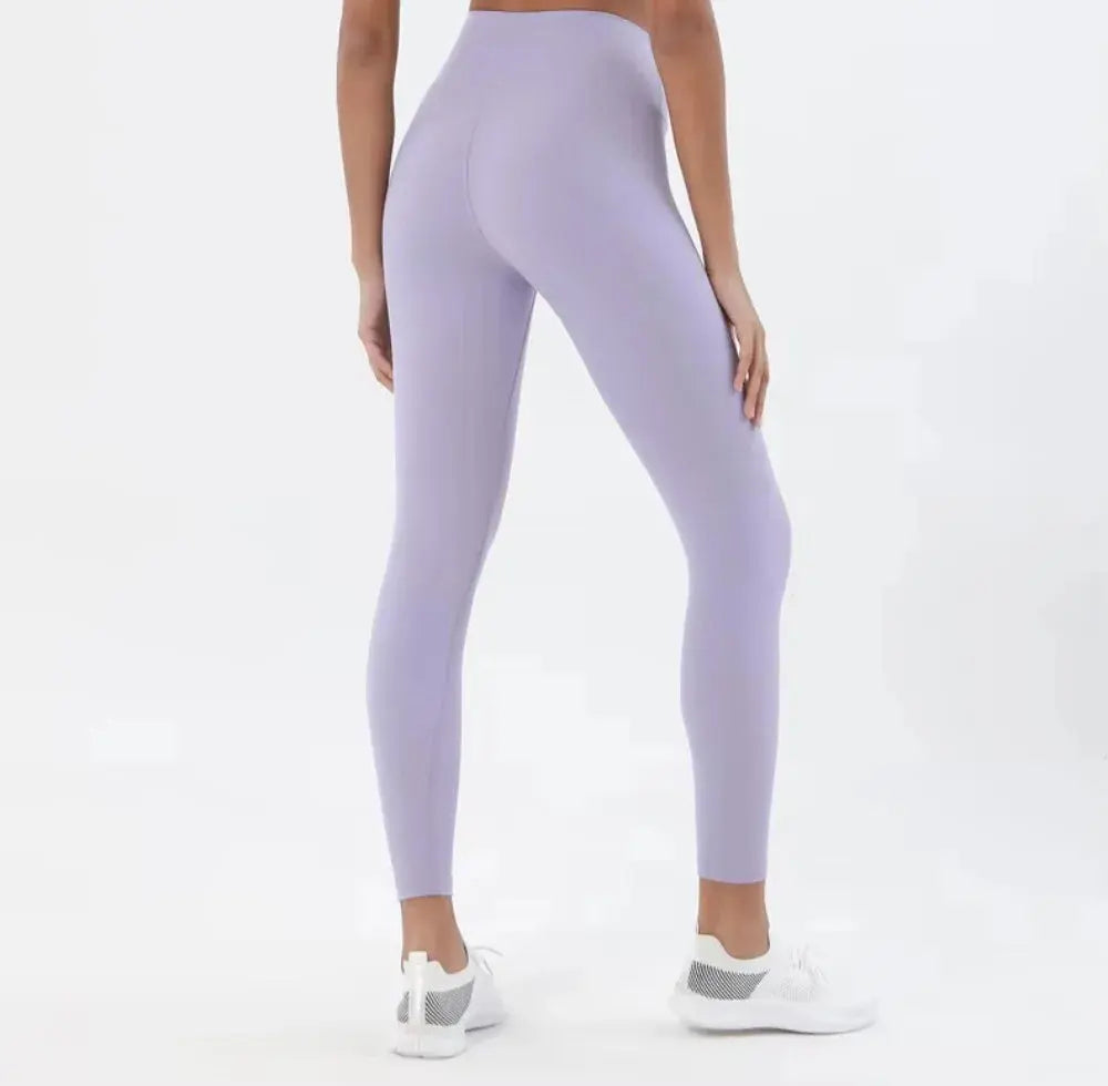 Yoga Leggings for Fitness Legging Sport Femme Back Pocket Pants Female Buttery Soft High Waist Leggins Push Up Gym Tights Women luxecrown.co.uk