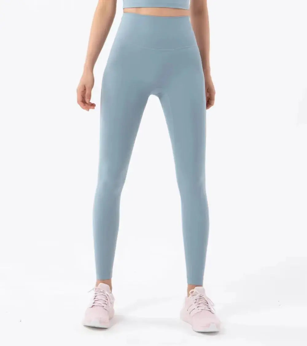 Yoga Leggings for Fitness Legging Sport Femme Back Pocket Pants Female Buttery Soft High Waist Leggins Push Up Gym Tights Women luxecrown.co.uk