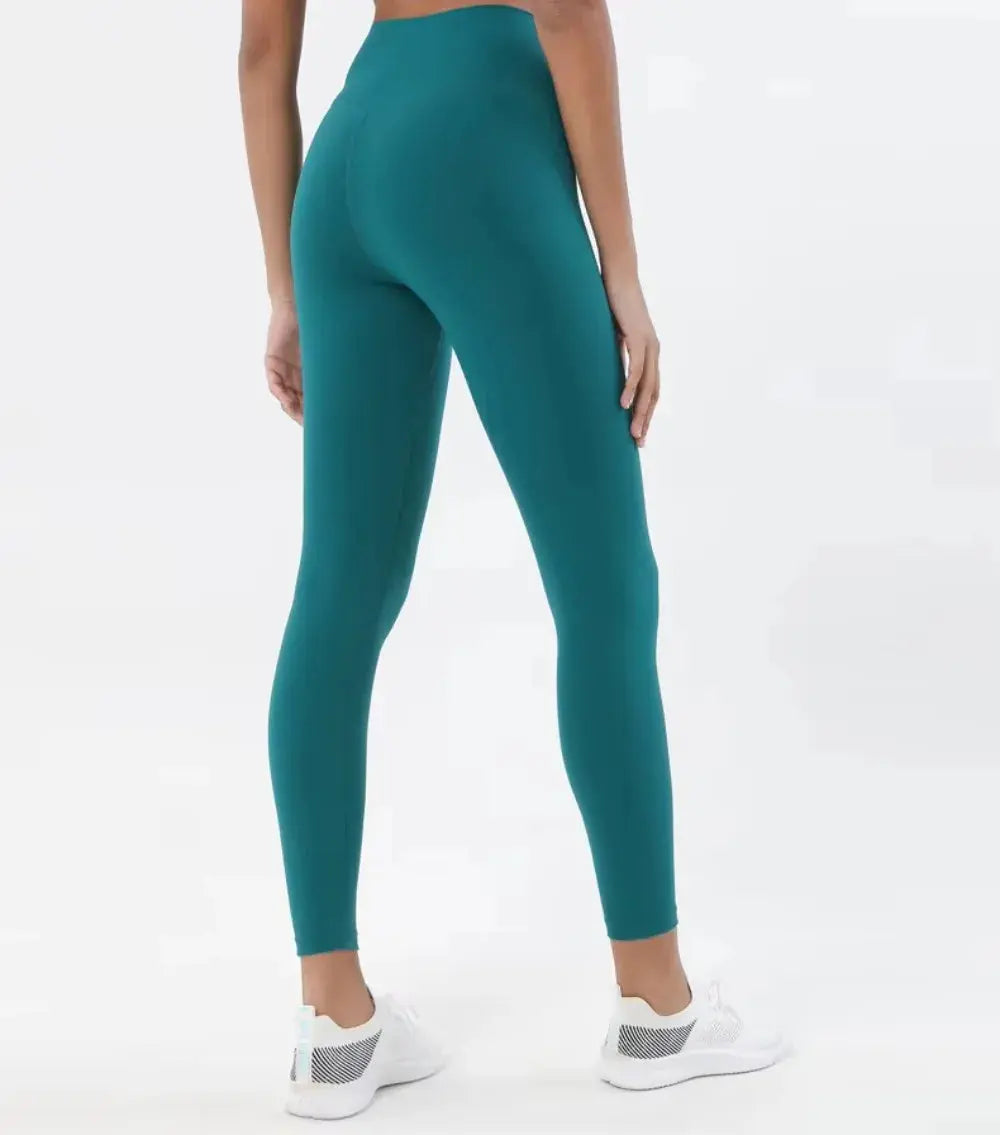 Yoga Leggings for Fitness Legging Sport Femme Back Pocket Pants Female Buttery Soft High Waist Leggins Push Up Gym Tights Women luxecrown.co.uk