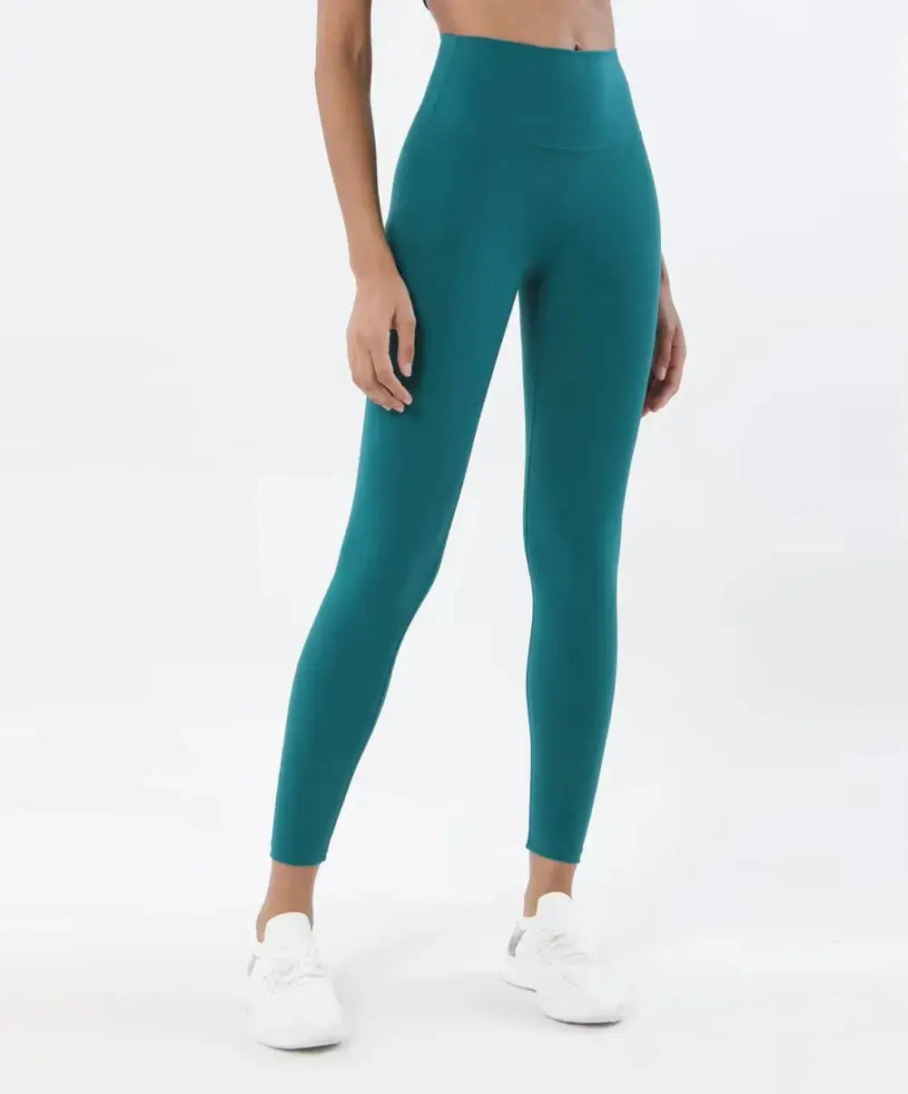 Yoga Leggings for Fitness Legging Sport Femme Back Pocket Pants Female Buttery Soft High Waist Leggins Push Up Gym Tights Women luxecrown.co.uk
