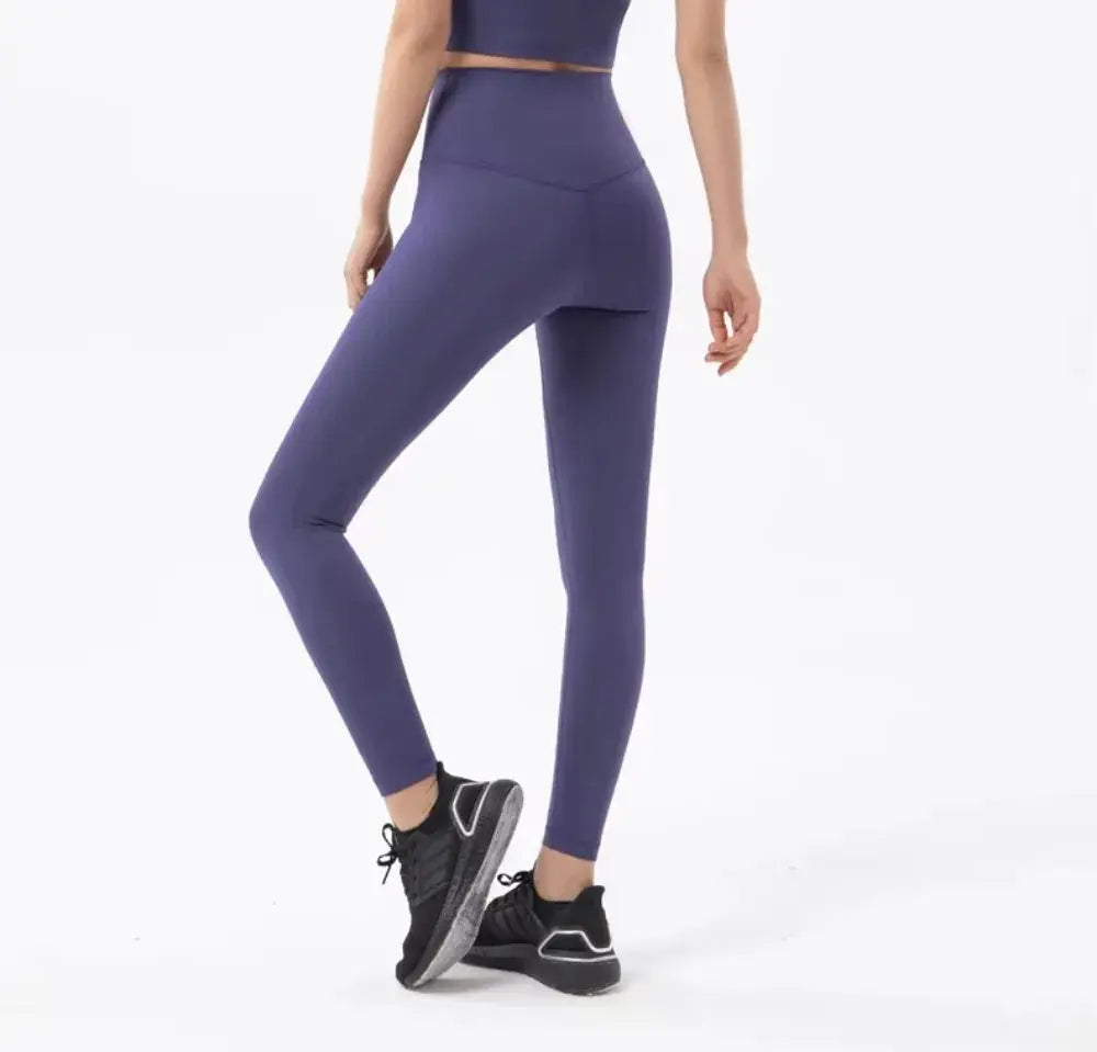 Yoga Leggings for Fitness Legging Sport Femme Back Pocket Pants Female Buttery Soft High Waist Leggins Push Up Gym Tights Women luxecrown.co.uk