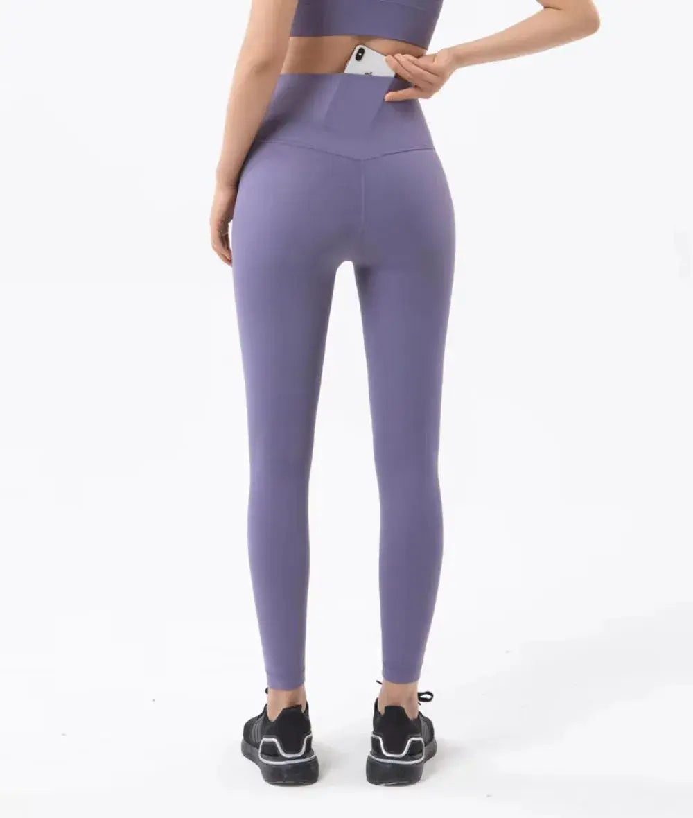 Yoga Leggings for Fitness Legging Sport Femme Back Pocket Pants Female Buttery Soft High Waist Leggins Push Up Gym Tights Women luxecrown.co.uk