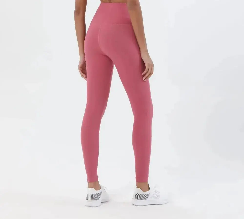 Yoga Leggings for Fitness Legging Sport Femme Back Pocket Pants Female Buttery Soft High Waist Leggins Push Up Gym Tights Women luxecrown.co.uk