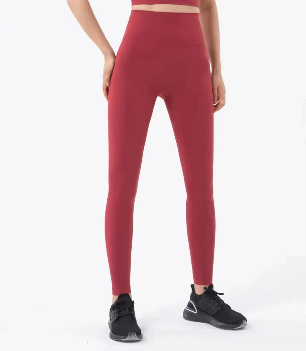 Yoga Leggings for Fitness Legging Sport Femme Back Pocket Pants Female Buttery Soft High Waist Leggins Push Up Gym Tights Women luxecrown.co.uk