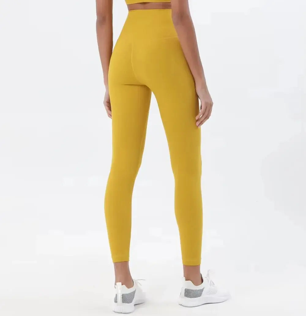 Yoga Leggings for Fitness Legging Sport Femme Back Pocket Pants Female Buttery Soft High Waist Leggins Push Up Gym Tights Women luxecrown.co.uk