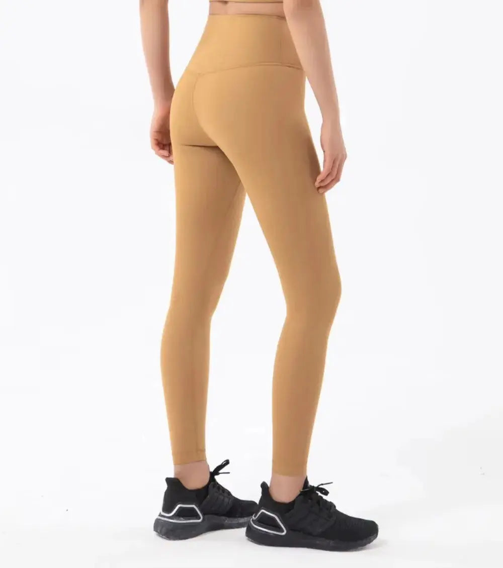 Yoga Leggings for Fitness Legging Sport Femme Back Pocket Pants Female Buttery Soft High Waist Leggins Push Up Gym Tights Women luxecrown.co.uk