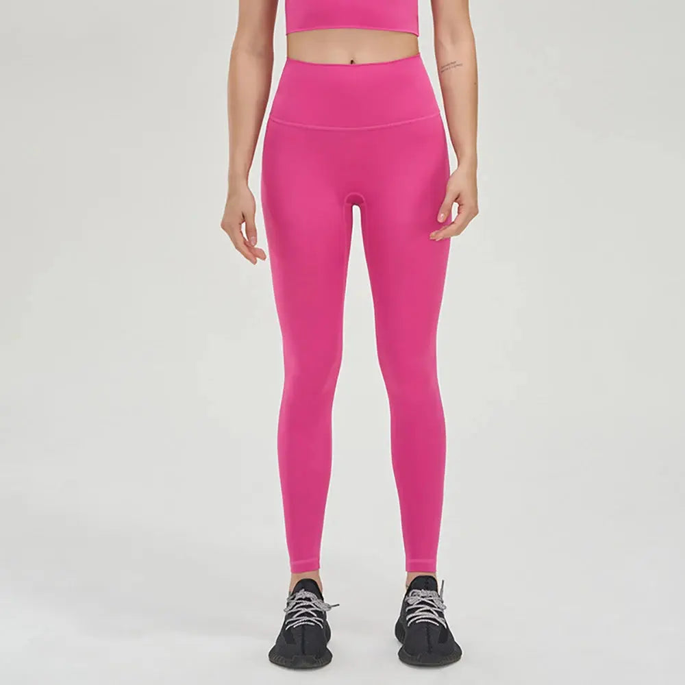 Yoga Leggings for Fitness Legging Sport Femme Back Pocket Pants Female Buttery Soft High Waist Leggins Push Up Gym Tights Women luxecrown.co.uk