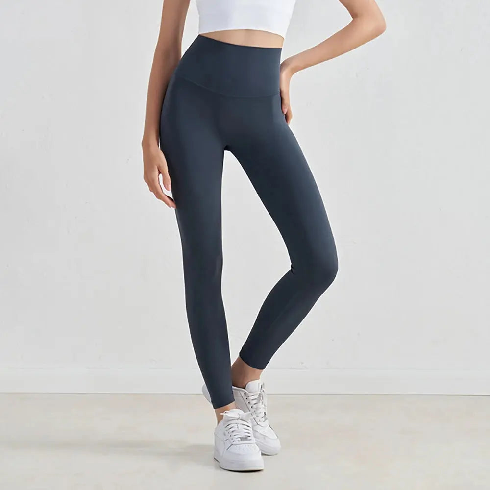 Yoga Leggings for Fitness Legging Sport Femme Back Pocket Pants Female Buttery Soft High Waist Leggins Push Up Gym Tights Women luxecrown.co.uk