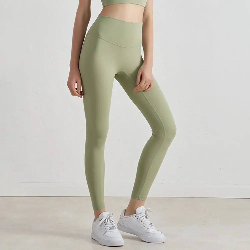 Yoga Leggings for Fitness Legging Sport Femme Back Pocket Pants Female Buttery Soft High Waist Leggins Push Up Gym Tights Women luxecrown.co.uk
