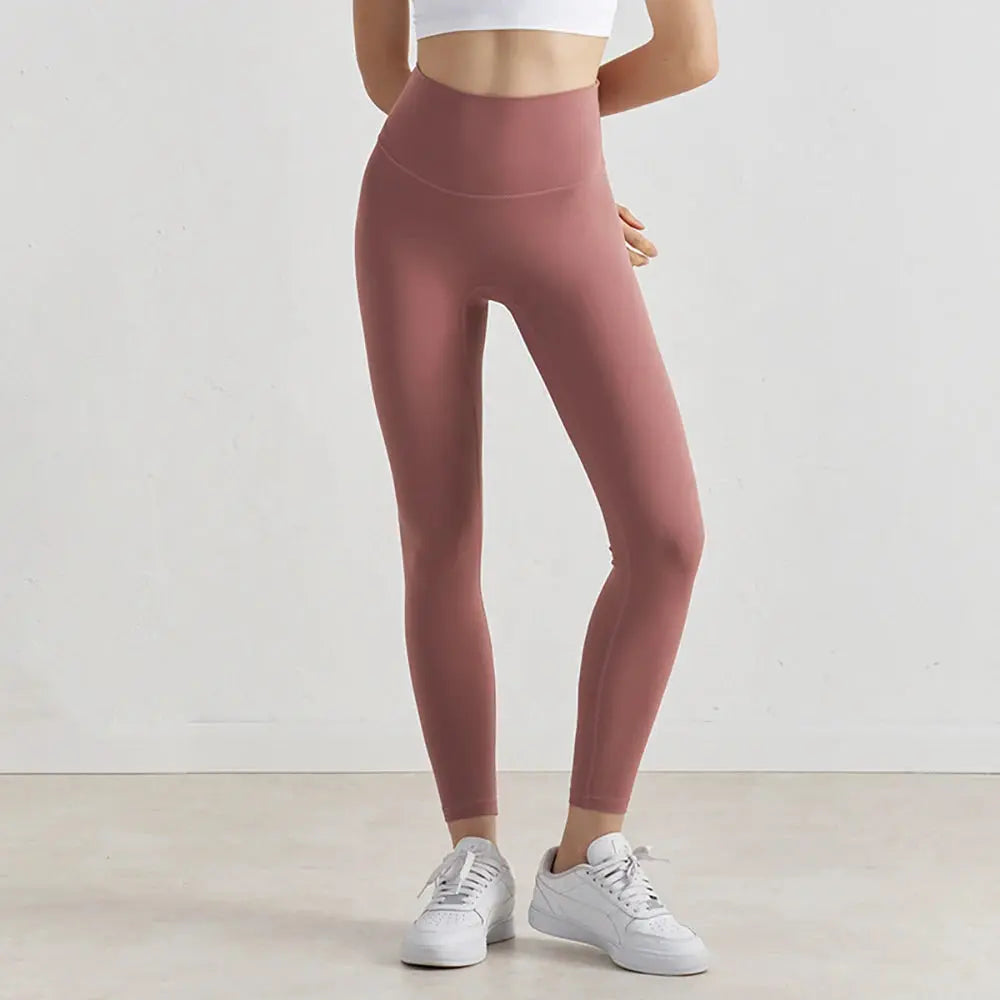 Yoga Leggings for Fitness Legging Sport Femme Back Pocket Pants Female Buttery Soft High Waist Leggins Push Up Gym Tights Women luxecrown.co.uk