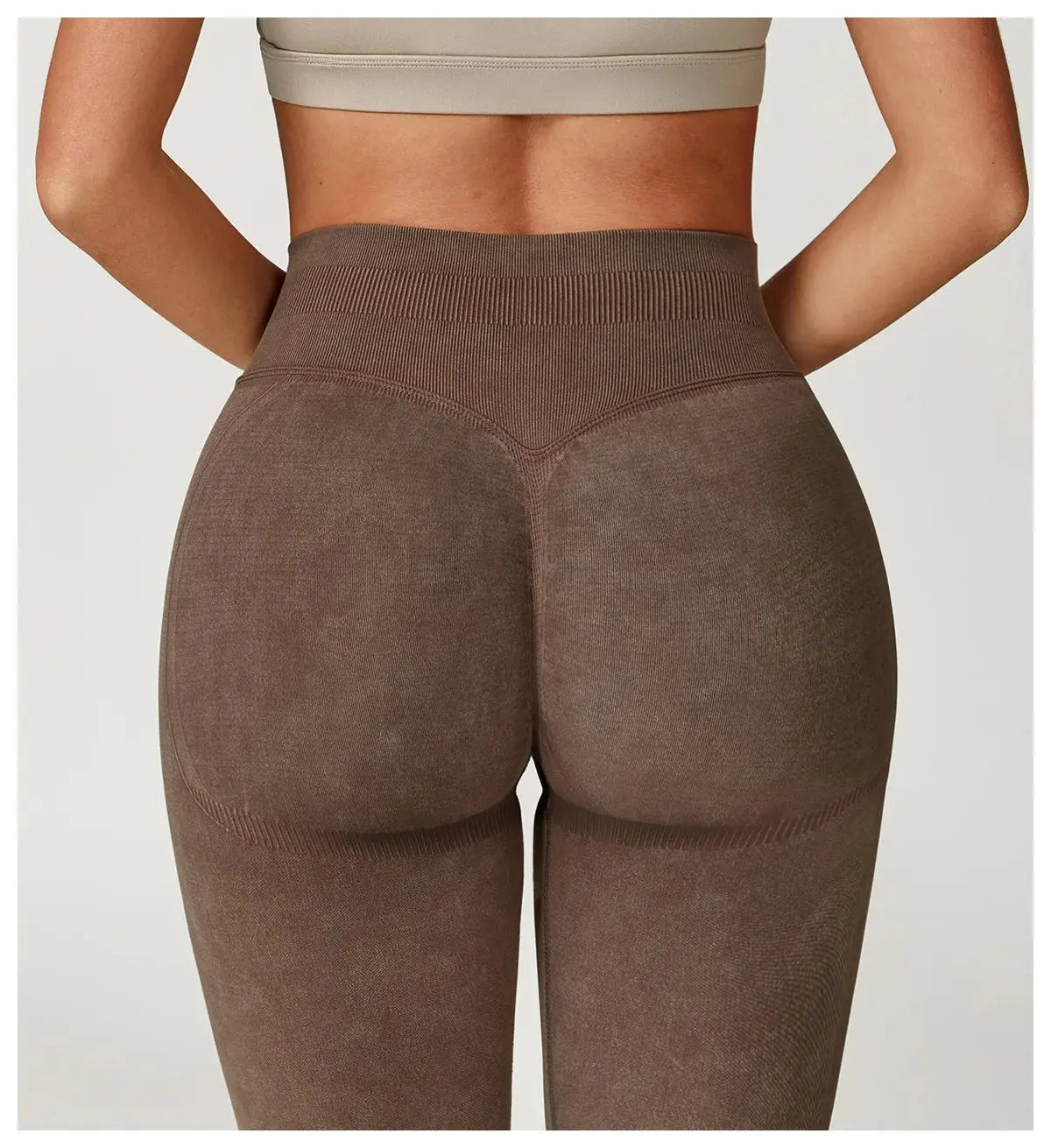 Yoga Pants Sports Leggings Women Seamless Sports Yoga Pant High Waist Ribbed Gym Clothes Fitness Workout Wear Scrunch Bum Tights luxecrown.co.uk