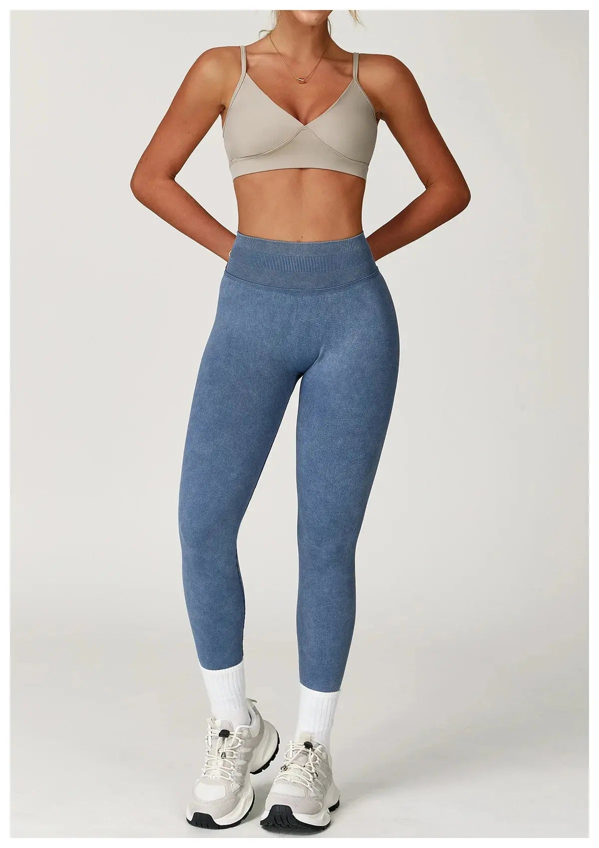Yoga Pants Sports Leggings Women Seamless Sports Yoga Pant High Waist Ribbed Gym Clothes Fitness Workout Wear Scrunch Bum Tights luxecrown.co.uk