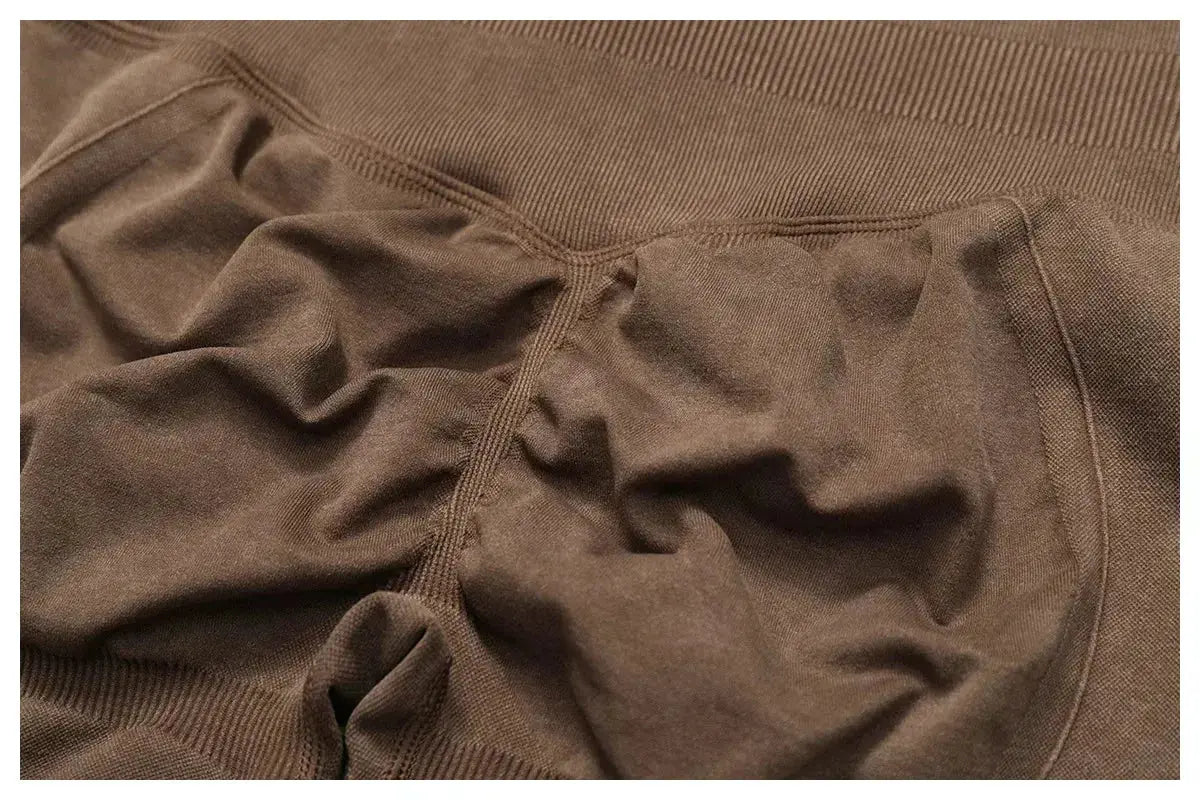 Yoga Pants Sports Leggings Women Seamless Sports Yoga Pant High Waist Ribbed Gym Clothes Fitness Workout Wear Scrunch Bum Tights luxecrown.co.uk