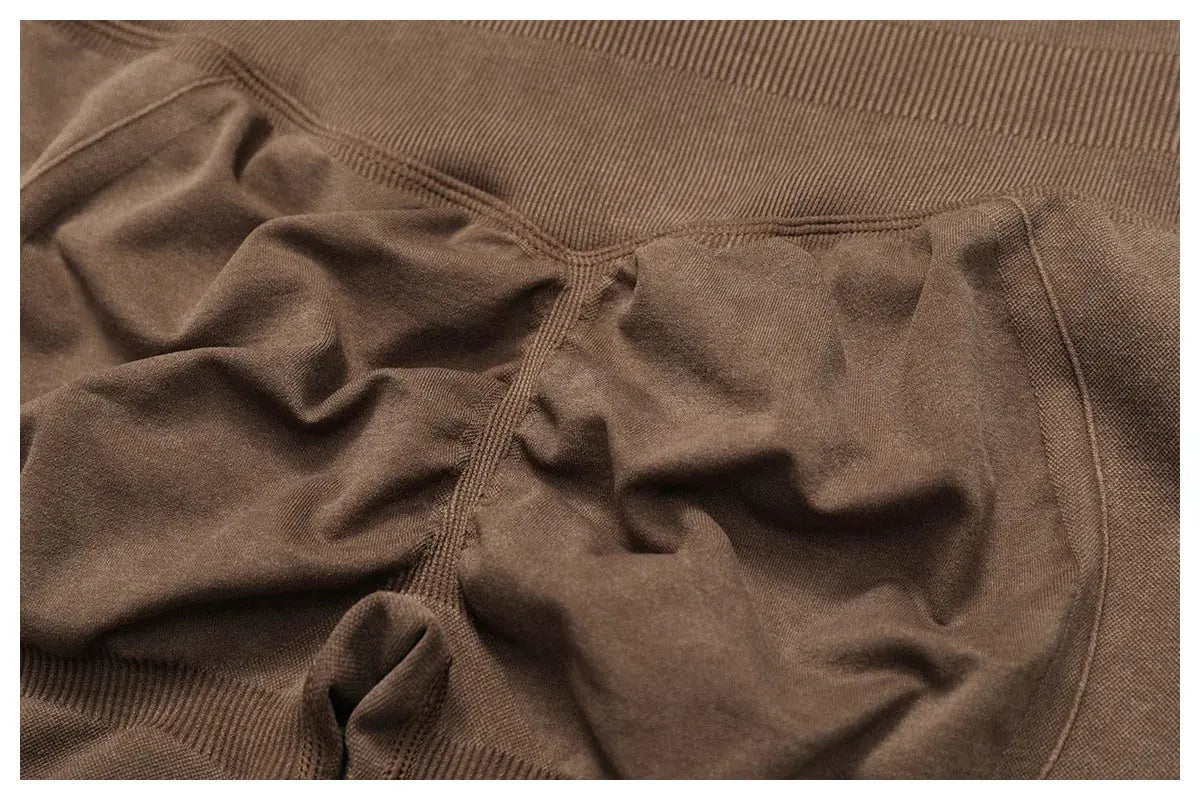 Yoga Pants Sports Leggings Women Seamless Sports Yoga Pant High Waist Ribbed Gym Clothes Fitness Workout Wear Scrunch Bum Tights luxecrown.co.uk
