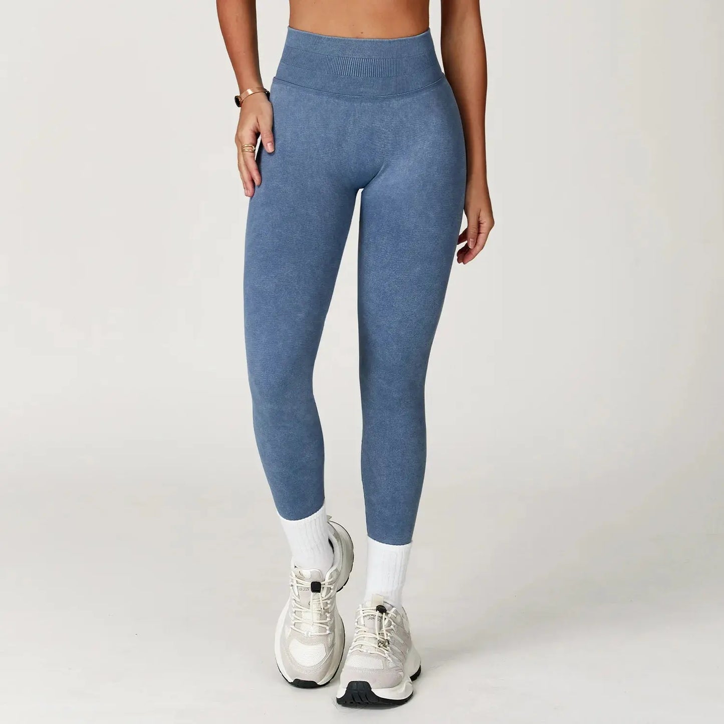Yoga Pants Sports Leggings Women Seamless Sports Yoga Pant High Waist Ribbed Gym Clothes Fitness Workout Wear Scrunch Bum Tights luxecrown.co.uk