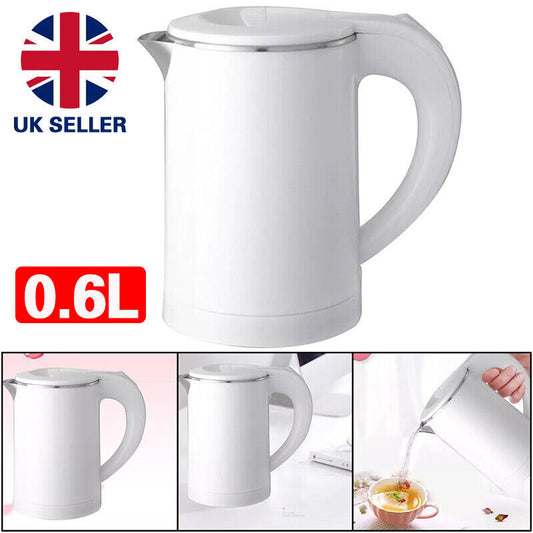600ML Portable Electric Water Kettle Ideal For Travel Camping Caravan 800W StreetSharks