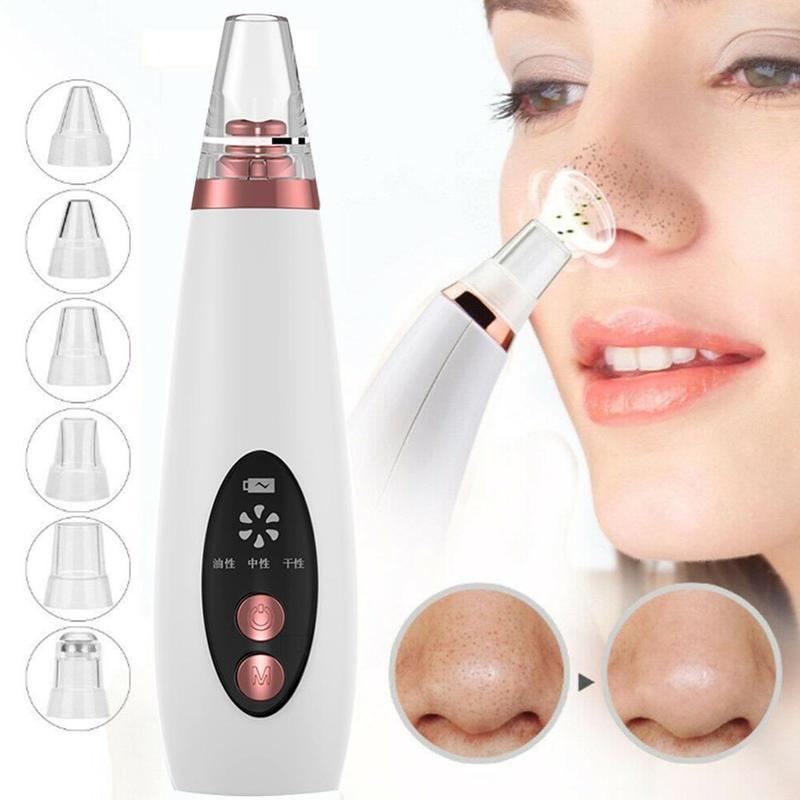 Blackhead Pore Vacuum Cleaner Nose Cleanser Blackheads Remover Blackhead Acne Removal Button Face Suction Beauty Skin Care Tool StreetSharks