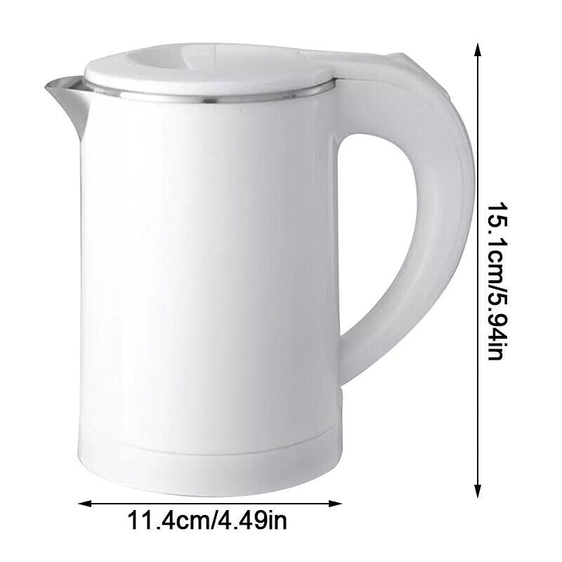 600ML Portable Electric Water Kettle Ideal For Travel Camping Caravan 800W StreetSharks